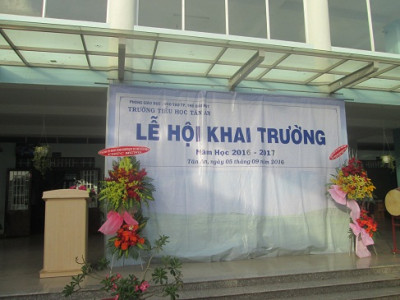 Lễ hội khai trường 2016-2017 tại trường Tiểu học Tân An