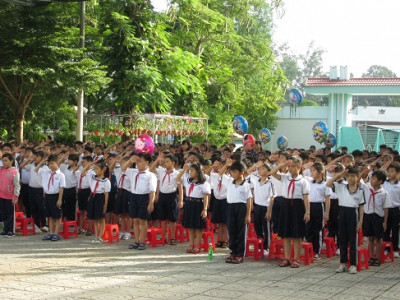 Trường Tiểu học Tân An tổ chức Lễ khai giảng năm học 2018-2019