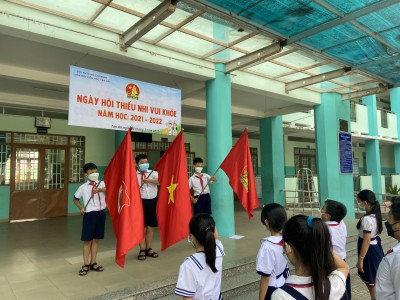 Ngày 29/03/2022, trường Tiểu học Tân An tổ chức ngày hội “Thiếu nhi vui khỏe – Tiến bước lên Đoàn”