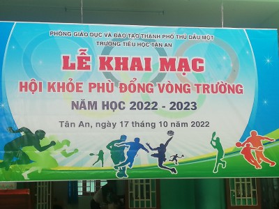 Hội khỏe phù đổng vòng trường Tiểu học Tân An (2022-2023)