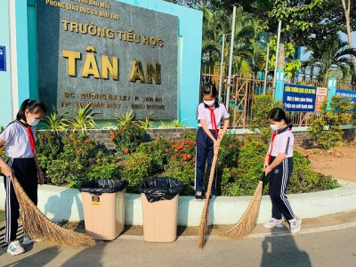 Trường Tiểu họcTân An hoạt động kỷ niệm 60 năm phong trào “Nghìn việc tốt” (24/3/1963- 24/3/2023)