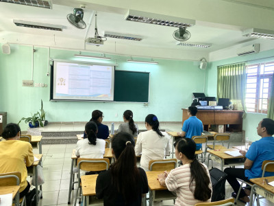 Trường Tiểu học Tân An tham gia bồi dưỡng cán bộ quản lý, giáo viên sử dụng SGK lớp 4 năm học  2023-2024