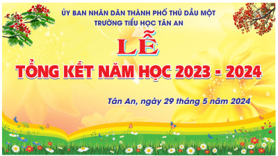 Lễ tổng kết năm học 2023-2024 tại trường Tiểu học Tân An