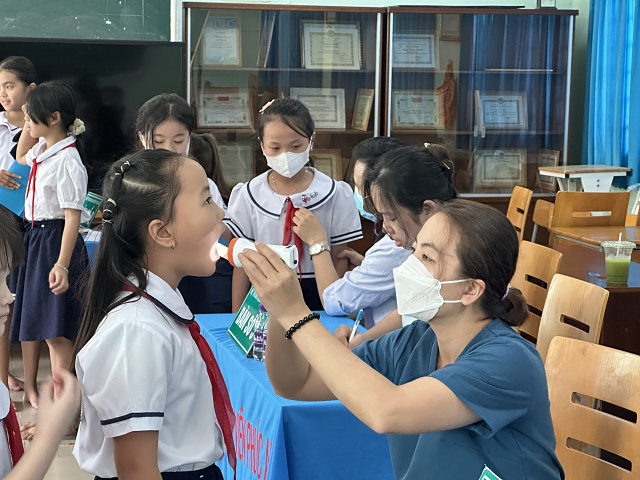Ngày 14/03/2024, Trường Tiểu học Tân An tổ chức khám sức khỏe cho học sinh.