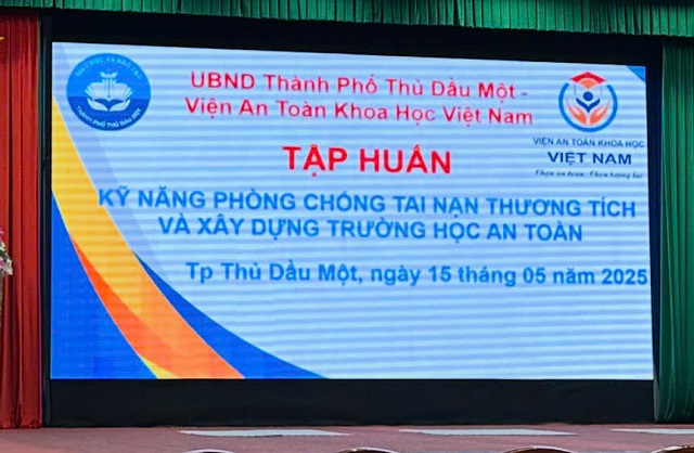 Trường Tiểu học Tân An tham gia tập huấn kỹ năng phòng chống tai nạn thương tích và xây dựng trường học an toàn