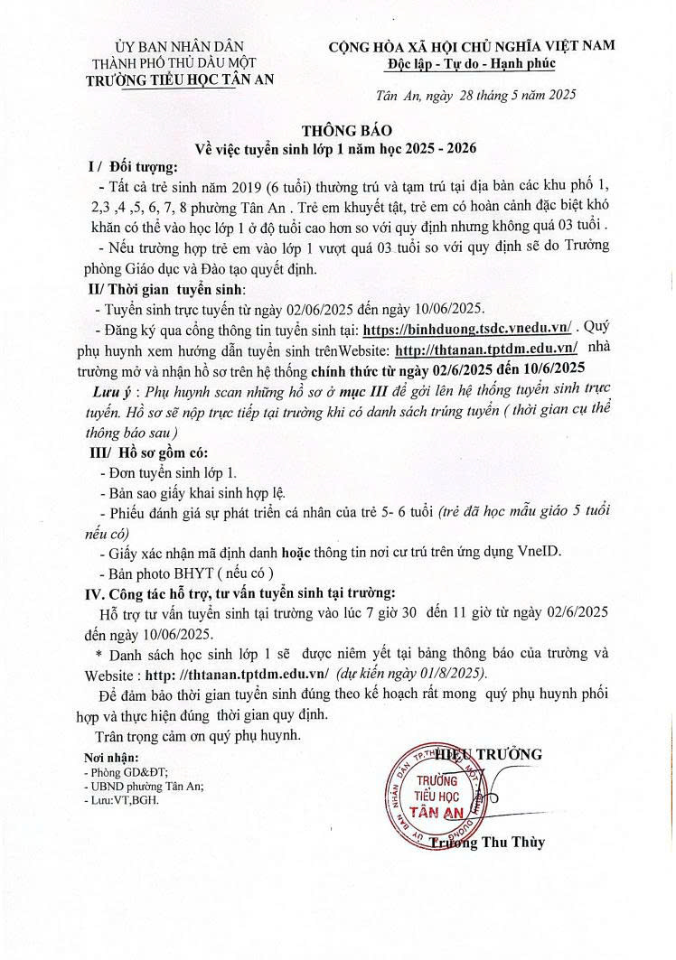 vnedu thong bao